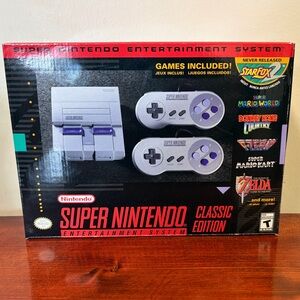 Nintendo Super Nintendo Mini Classic Edition Console